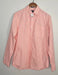 J. Crew Camisa Ajustada Flex Informal Abotonada Naranja y Blanca Guinga de Cuadros - Quierox - Tienda Online