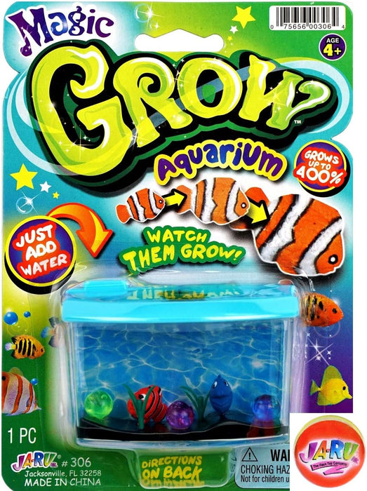JA - RU Magic Grow - Acuario - Juego de juguetes de crecimiento de peces (1 unidad) - Quierox - Tienda Online