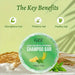 Jabón sólido de champú GZE Chebe, menta para espesar y fortalecer el cabello - Quierox - Tienda Online