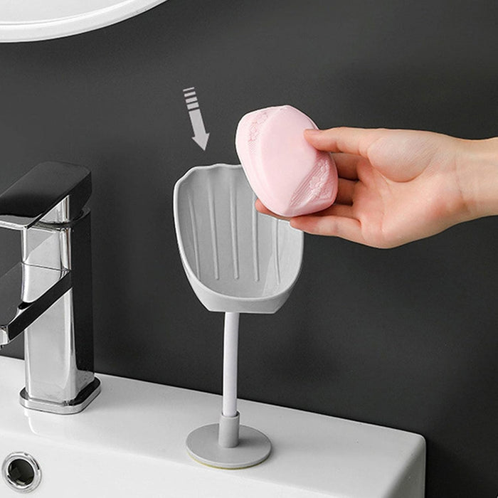 Jabonera con Hoja, Jabonera con ventosas, Jabonera para jabón Barra, Jabonera Creativa - Quierox - Tienda Online