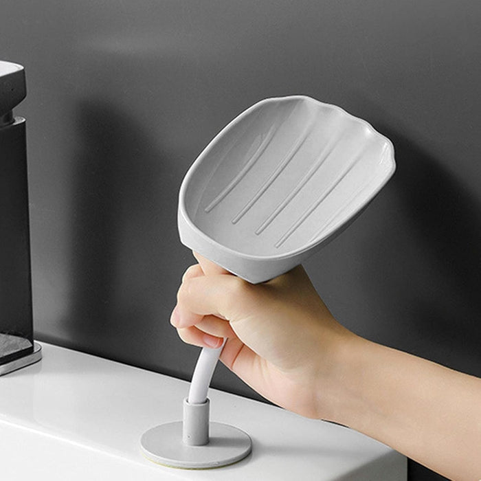 Jabonera con Hoja, Jabonera con ventosas, Jabonera para jabón Barra, Jabonera Creativa - Quierox - Tienda Online