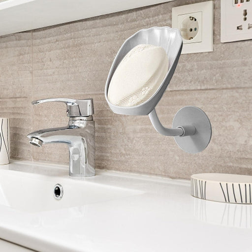 Jabonera con Hoja, Jabonera con ventosas, Jabonera para jabón Barra, Jabonera Creativa - Quierox - Tienda Online