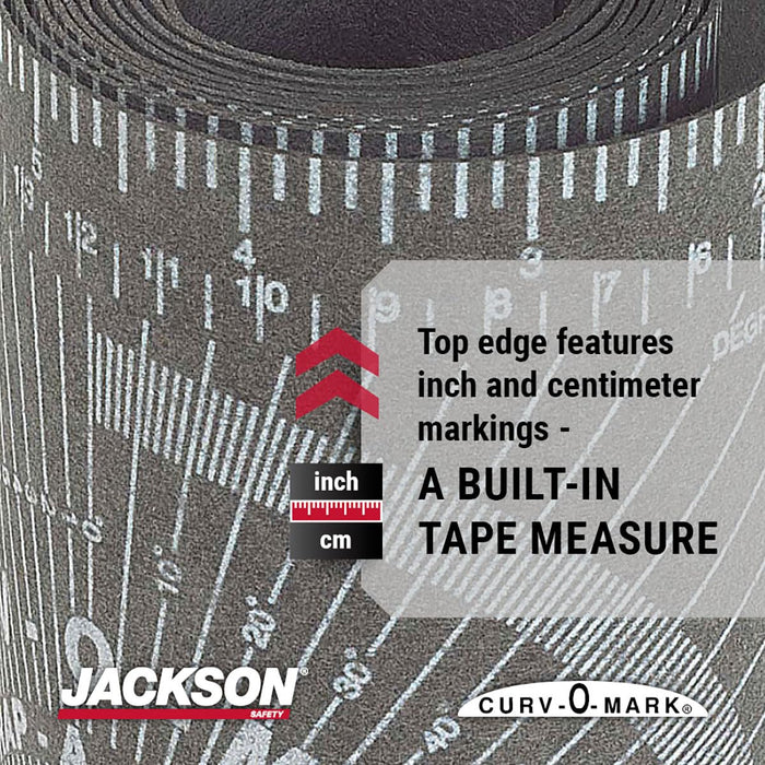 Jackson Safety 14752 Wrap-A-Round, Mediano, longitud de 4 pies x 3-7/8 - Quierox - Tienda Online
