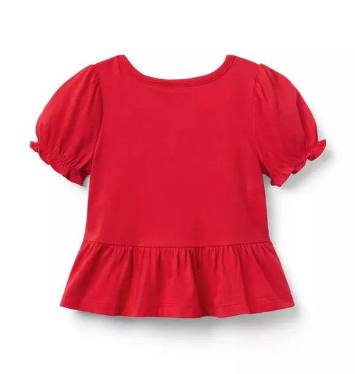 Janie and Jack Top peplum con lazo - Quierox - Tienda Online