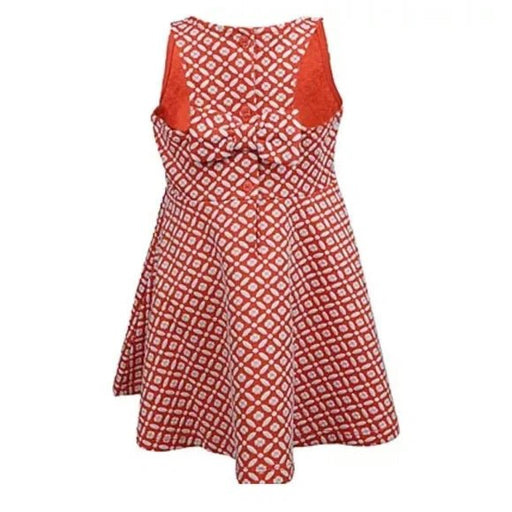 Janie and Jack Vestido veraniego estampado con estampado geométrico en jacquard - Quierox - Tienda Online