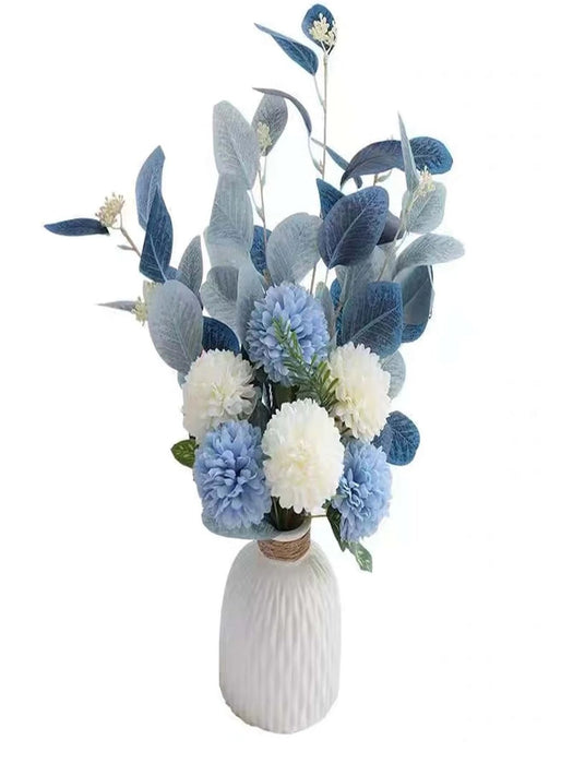 Jarrón de plástico con patrón de ondas para arreglos florales, maceta de bricolaje - Quierox - Tienda Online