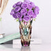 Jarrón de vidrio para flores, gruesos para centros de mesa, decoración del hogar - Quierox - Tienda Online
