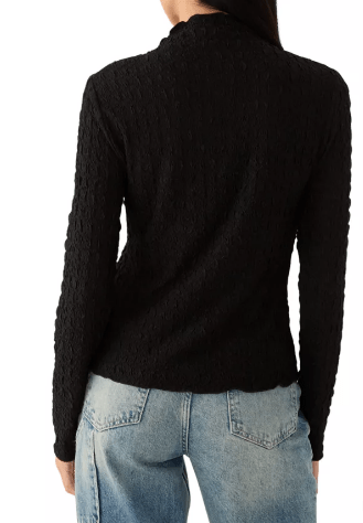 Jason Wu Suéter novedoso de manga larga y cuello alto para mujer - Quierox - Tienda Online