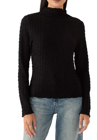 Jason Wu Suéter novedoso de manga larga y cuello alto para mujer - Quierox - Tienda Online