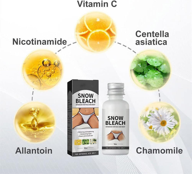Jaysuing Snow Bleach Crema blanqueadora para rostro, axilas y áreas privadas - Quierox - Tienda Online