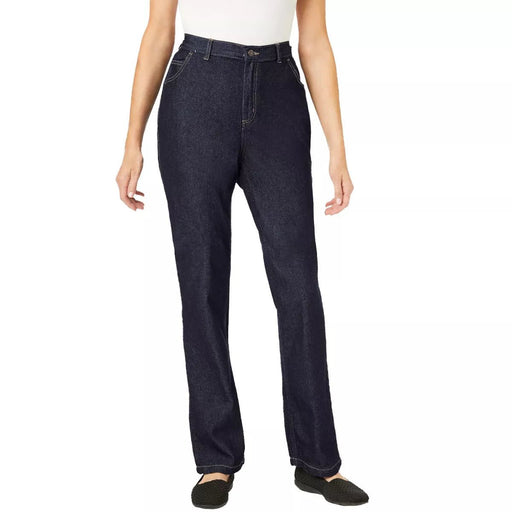 Jean de mezclilla elástico en los lados perfectos para mujer en tallas grandes - Quierox - Tienda Online