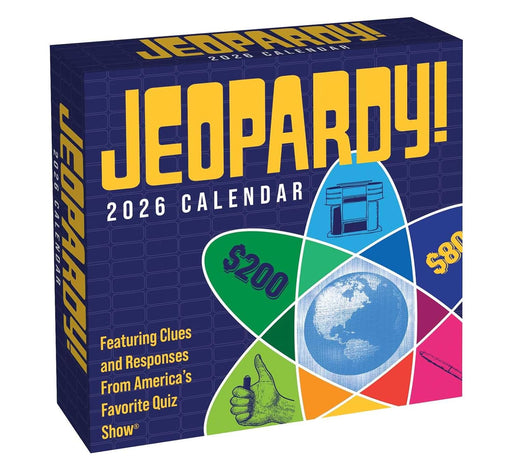 JEOPARDY! 2026 Day - to - Day Calendar: Featuring Clues and Responses From America's Favorite Quiz Show - Quierox - Tienda Online