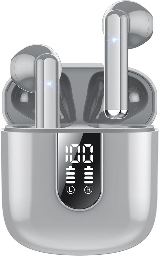 Jesebang Auriculares Inalámbricos, Bluetooth 5.4 HiFi Estéreo con Micrófono ENC - Quierox - Tienda Online