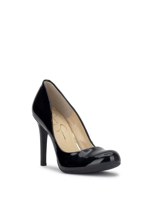Jessica Simpson - Zapatos de salón Calie en charol negro - Quierox - Tienda Online