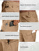 Jessie Kidden - Pantalones cortos tácticos elásticos para exteriores, resistentes al desgaste - Quierox - Tienda Online