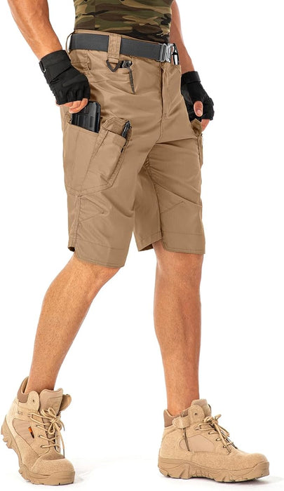 Jessie Kidden - Pantalones cortos tácticos elásticos para exteriores, resistentes al desgaste - Quierox - Tienda Online