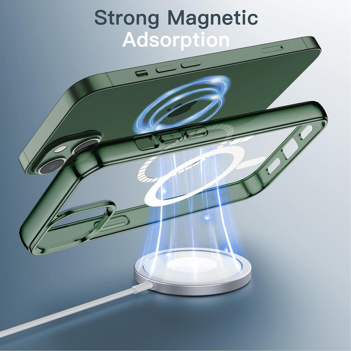 JETech Funda magnética para iPhone 13 PRO MAX, compatible con carga inalámbrica MagSafe - Quierox - Tienda Online