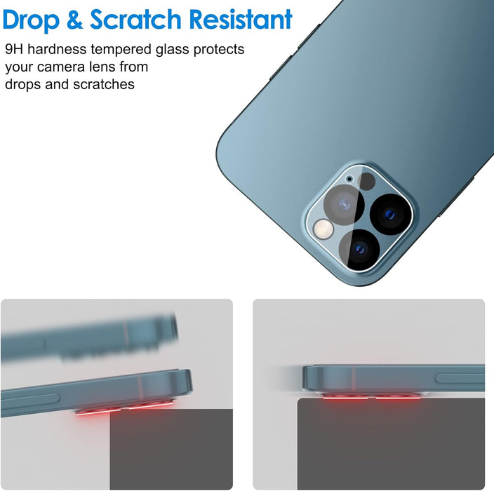JETech Protector de lente de cámara para iPhone 12 Pro max de 6.1 pulgadas - Quierox - Tienda Online