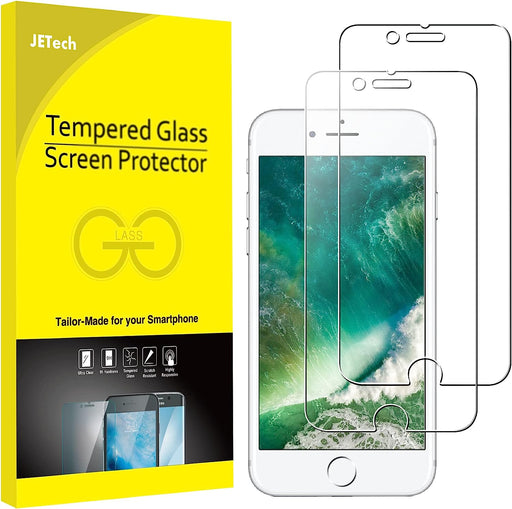 JETech Screen Protector for iPhone 7/8, 4.7 - Inch, Tempered Glass Film, 2 - Pack - Quierox - Tienda Online