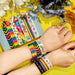Jexine - 24 piezas de accesorios para el cabello con lazos de arcoíris LGBTQ - Quierox - Tienda Online