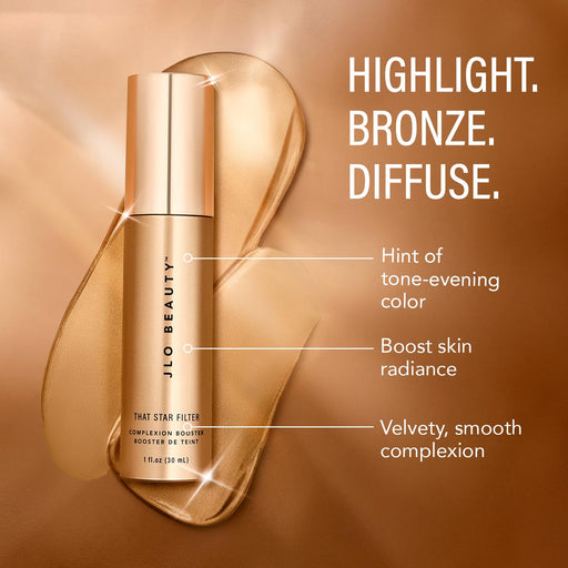 JLO BEAUTY That Star Filter Complexion Booster Highlighter & Bronzing Drops - Quierox - Tienda Online