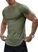 JMIERR - Camiseta muscular de hombre, manga larga, cuello en V, Henley, para gimnasio - Quierox - Tienda Online