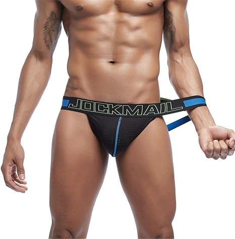 JOCKMAIL Ropa Interior para hombres Jock Straps Nylon Mesh - Quierox - Tienda Online