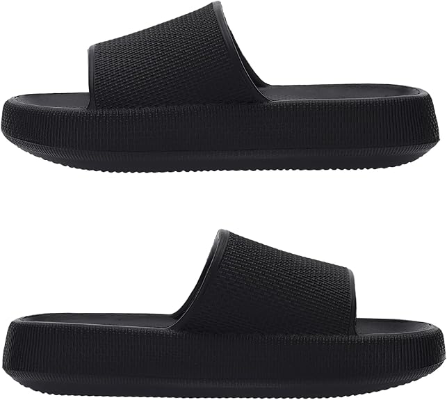 Joomra Pantuflas Pillow para mujer y hombre antideslizantes de secado rápido para ducha y baño - Quierox - Tienda Online