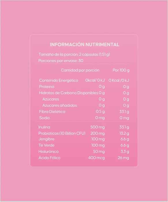 Jousfit 4u Cápsulas Salud Intestinal, 60 Capsulas - Quierox - Tienda Online