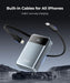 JOYFAR Cargador portátil - Power Bank - Batería externa para viajes - USB C - 30000 mAh - Cable integrado - Quierox - Tienda Online