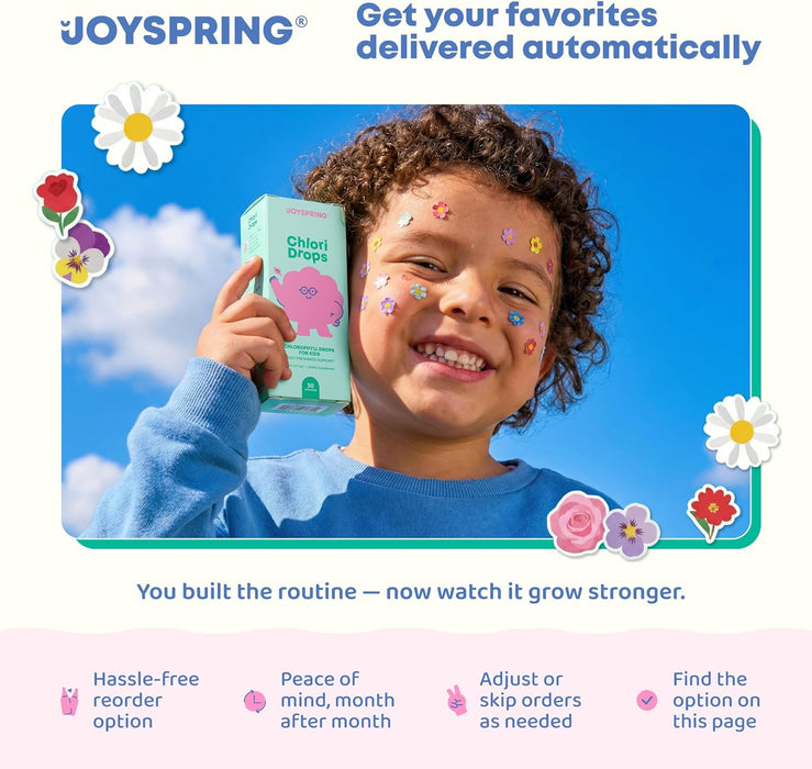 JoySpring Metilfolato 5 - MTHF + Vitamina B12 en gotas para niños - Quierox - Tienda Online