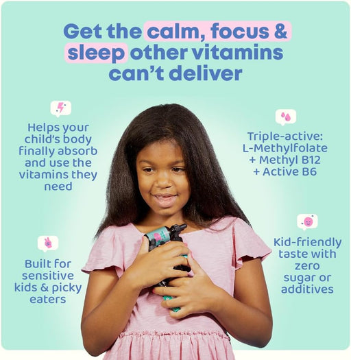 JoySpring Metilfolato 5 - MTHF + Vitamina B12 en gotas para niños - Quierox - Tienda Online
