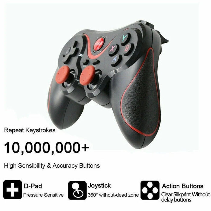 Joystick inalámbrico Terios T3 X3 para PC, compatible con PS3, teléfonos iOS y televisores - Quierox - Tienda Online