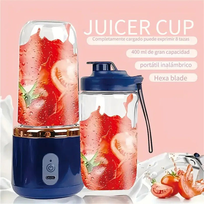 Juego de 1, Batidora Portátil para Milk Shakes - Licuadora de Viaje - Exprimidor Portátil - Quierox - Tienda Online