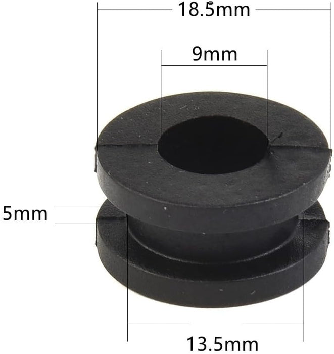 Juego de 10 arandelas de goma para carenado de motocicleta y accesorios de cubierta lateral - Quierox - Tienda Online