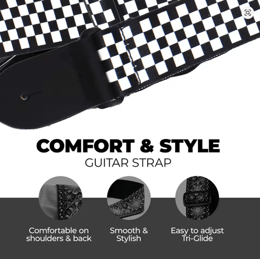 Juego de 10pcs correa de hombro ajustable para guitarra, 5 púas y 1 soporte. - Quierox - Tienda Online