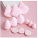 Juego de 12 esponjas de maquillaje, esponjas portátiles, aplicador cosmético para polvos - Quierox - Tienda Online