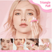 Juego de 12 esponjas de maquillaje, esponjas portátiles, aplicador cosmético para polvos - Quierox - Tienda Online
