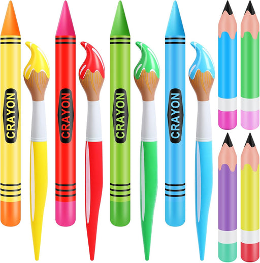 Juego de 12 globos de crayones inflables - Quierox - Tienda Online