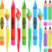 Juego de 12 globos de crayones inflables - Quierox - Tienda Online