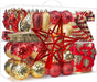 Juego de 128 bolas de Navidad para adornos - Quierox - Tienda Online