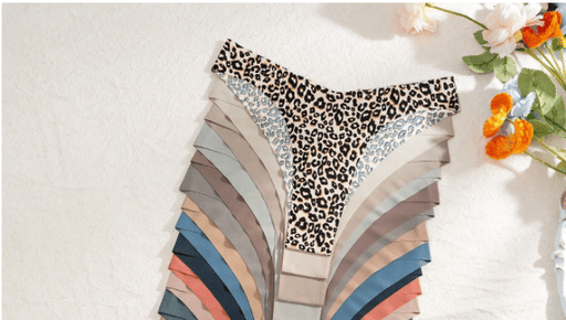 Juego de 12pcs de Ropa Interior Femenina de Cuello en V, Sin Costuras, Transpirable y Suave - Quierox - Tienda Online