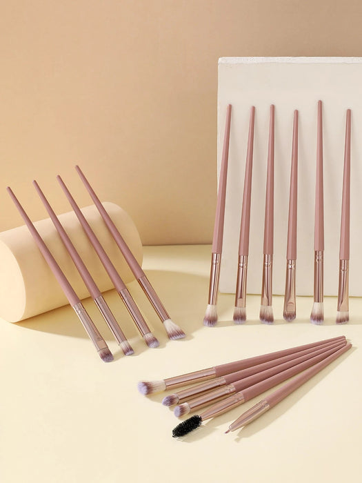 Juego de 15 brochas de maquillaje, sintéticas de alta calidad para difuminar sombras de ojos - Quierox - Tienda Online