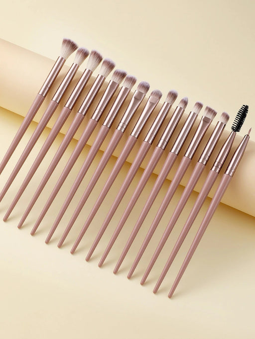 Juego de 15 brochas de maquillaje, sintéticas de alta calidad para difuminar sombras de ojos - Quierox - Tienda Online
