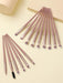 Juego de 15 brochas de maquillaje, sintéticas de alta calidad para difuminar sombras de ojos - Quierox - Tienda Online