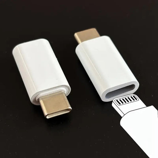 Juego de 2 adaptadores Lightning a USB C, compatible con cargadores iPhone - Quierox - Tienda Online