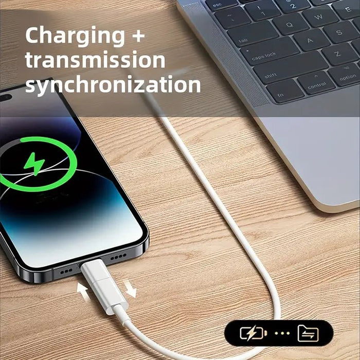 Juego de 2 adaptadores Lightning a USB C, compatible con cargadores iPhone - Quierox - Tienda Online