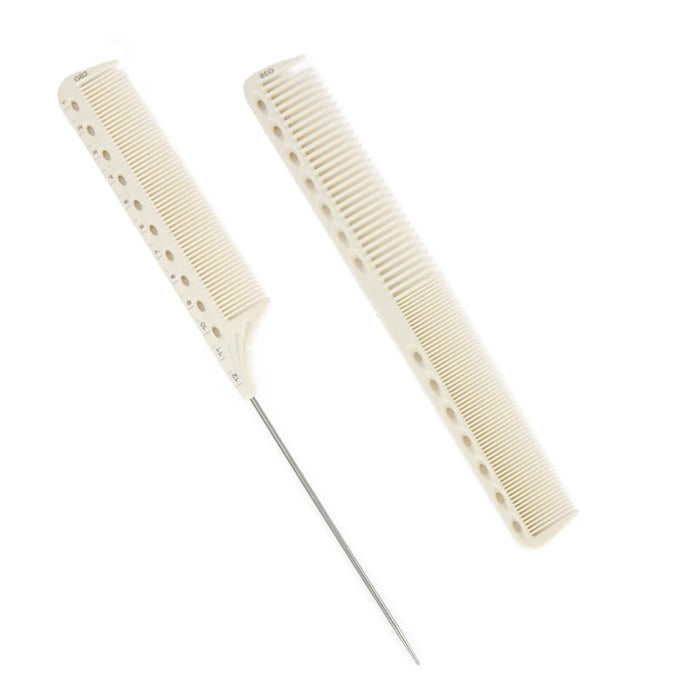 Juego de 2 peines de fibra de carbono, peine de peluquería antiestático, resistente al calor - Quierox - Tienda Online