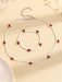 Juego de 2 piezas de joyería decorativa con diseño de cerezas para mujer - Quierox - Tienda Online