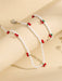 Juego de 2 piezas de joyería decorativa con diseño de cerezas para mujer - Quierox - Tienda Online